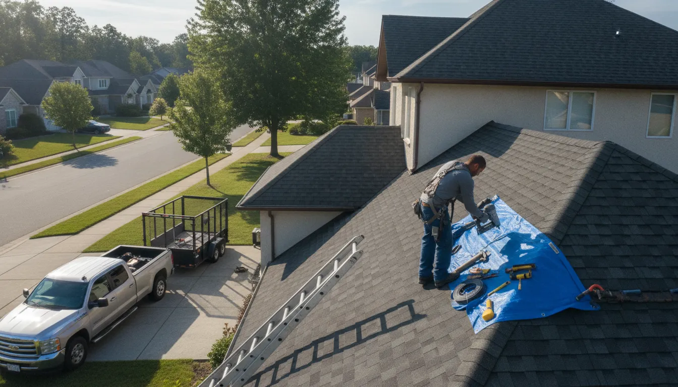 Roofing in Terrell